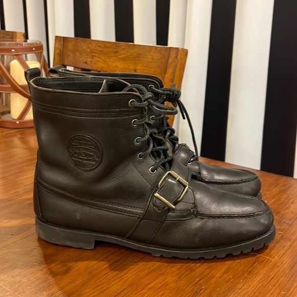 Polo Ralph Lauren Sportsman Dry Goods Country Cookie Ranger Boots Vintage Men 12 - Picture 3 of 15